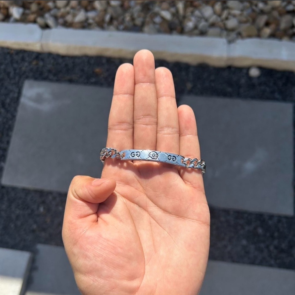 Authentic Gucci stainless steel bracelet